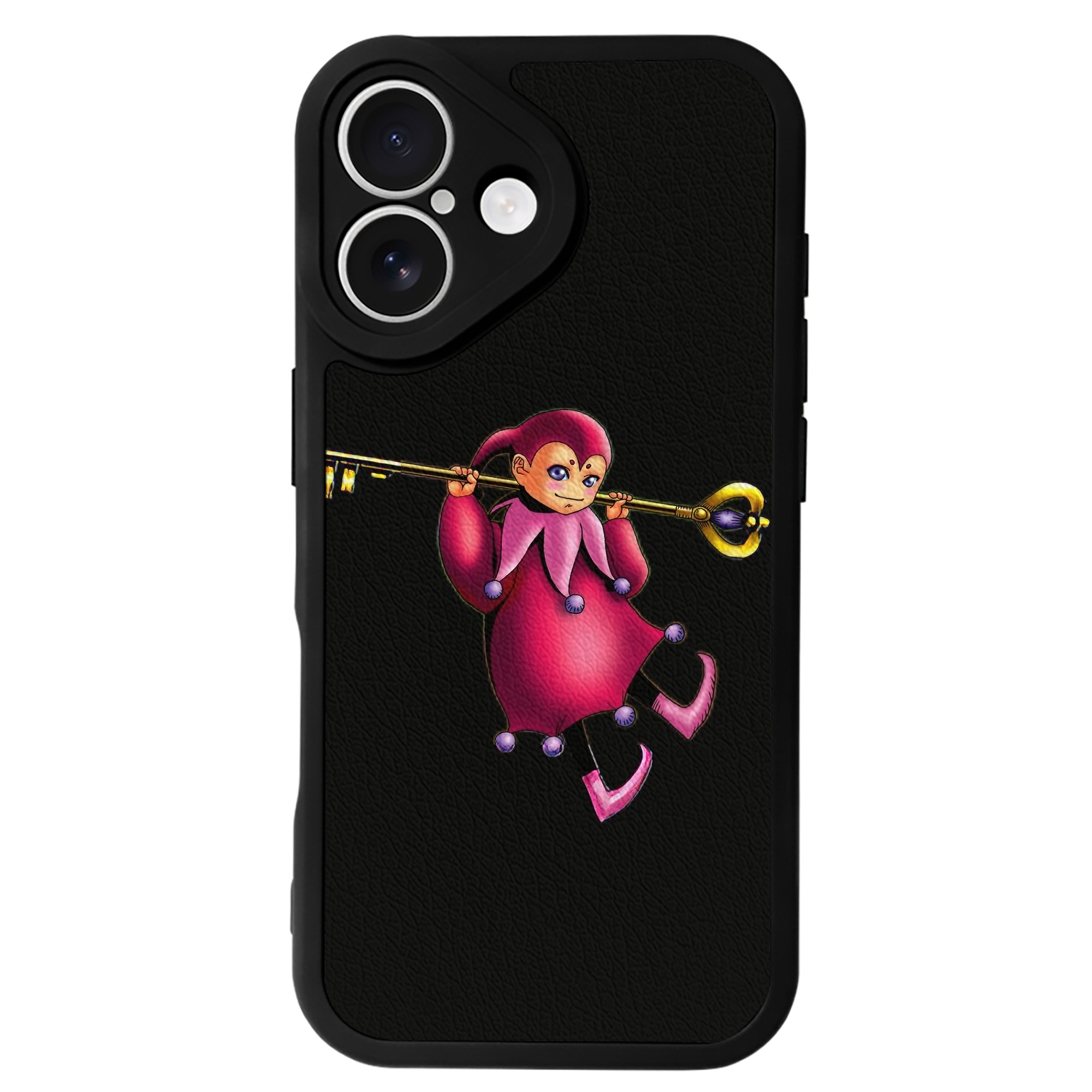 遊☆戯☆王 Yu-Gi-Oh! 【iPhone 16シリーズ対応】シリコンスマホケース（レザー調） 材質：シリコン